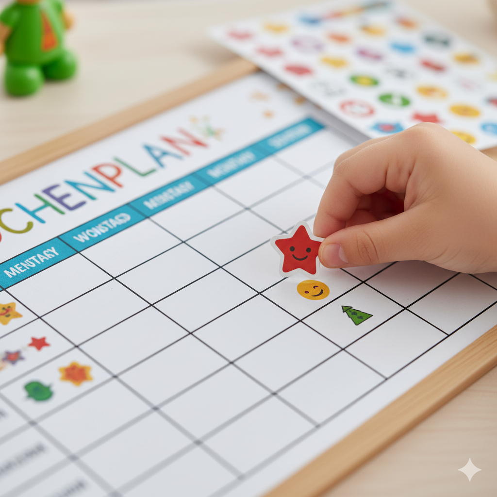 Kinder-Wochenplaner für Kita und Grundschule