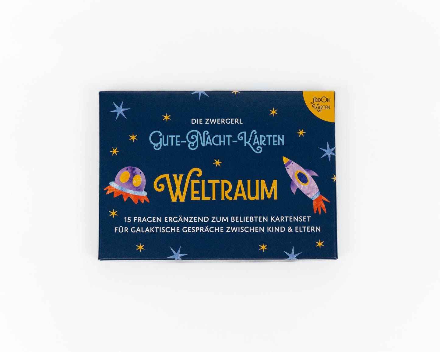 Gute-Nacht-Karten: Weltraum - 15 Fragen um vor dem Schlafengehen ins Universum einzutauchen