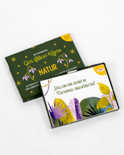 Gute-Nacht-Karten Natur Thematik