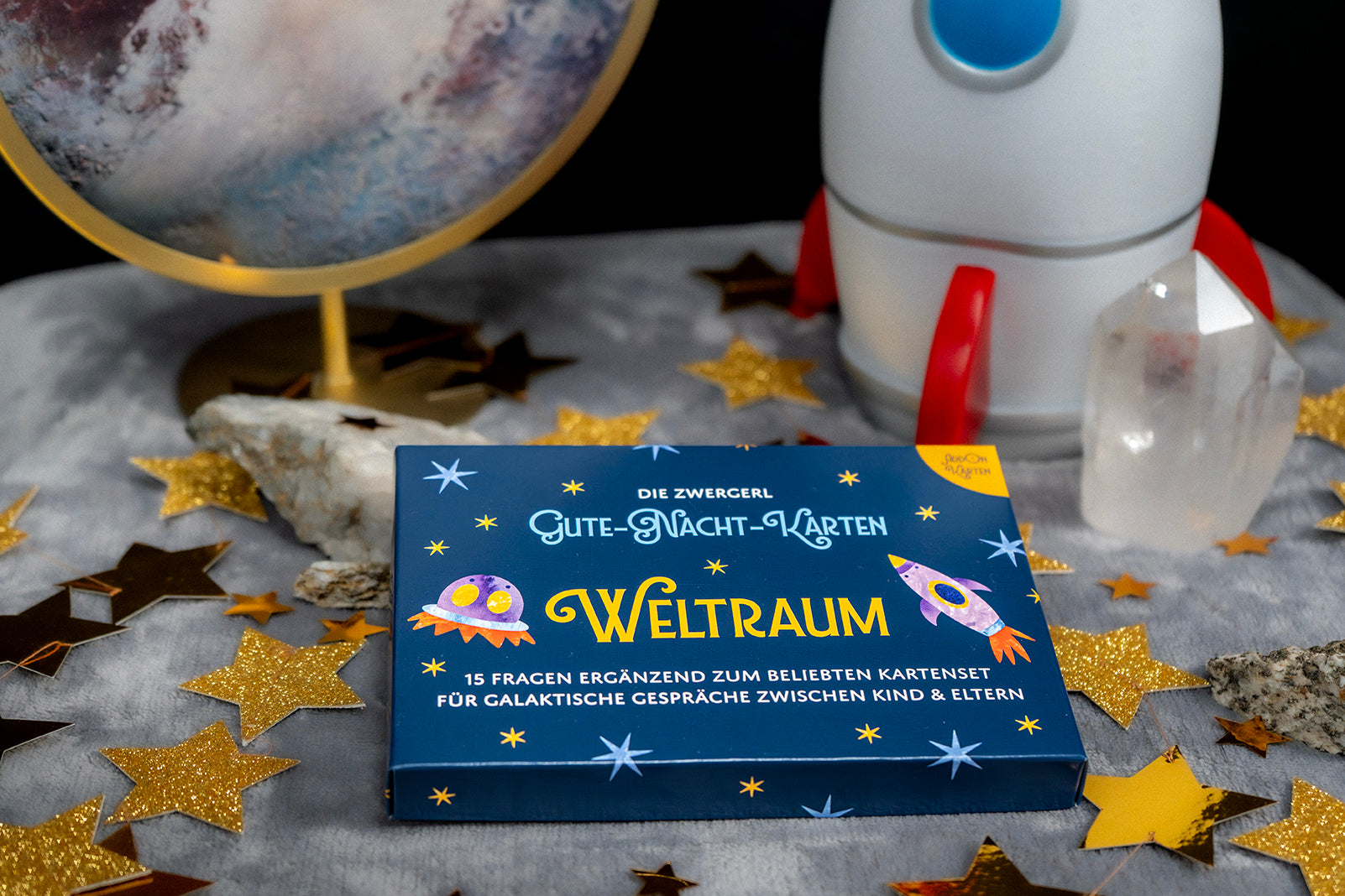 Weltraum Ad on Gute Nacht Karten